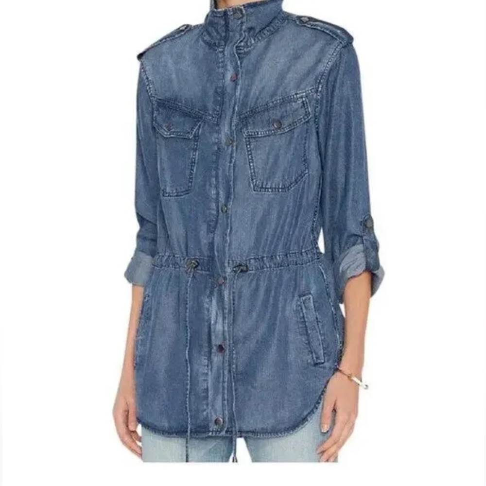 RAILS Petra Denim Anorak Jacket.